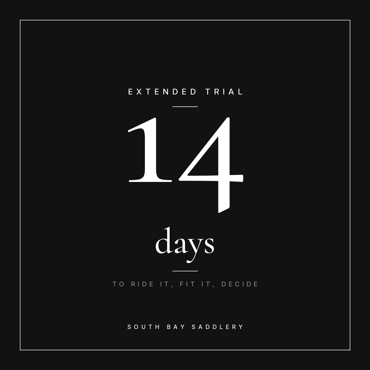 Extended 14-day trial